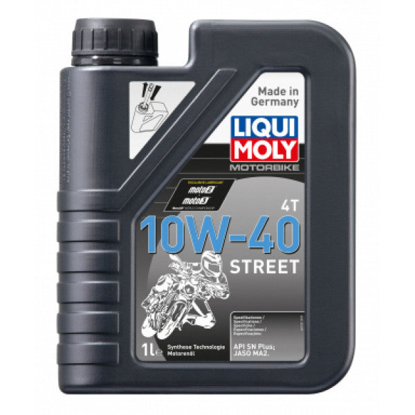 LIQUI MOLY- 4T Synth 10W-40 Street- 1L – Biker's Pad