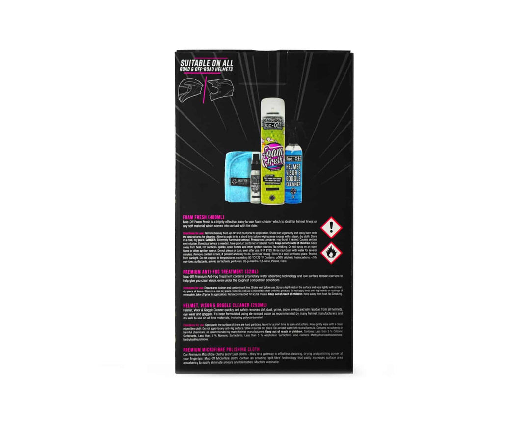 MUC-OFF Helmet Cleaner Kit