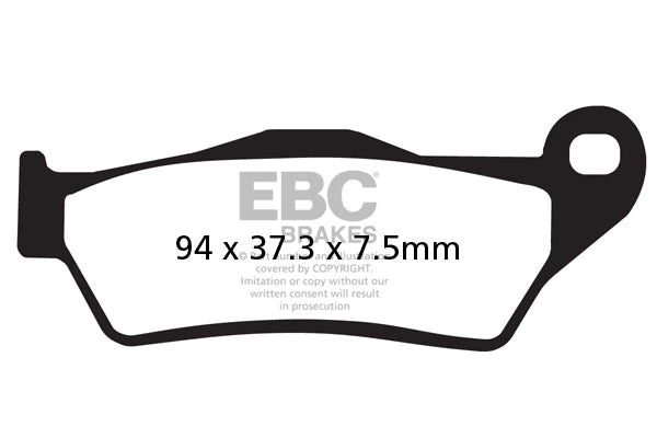 Triumph Tiger 800 (2018-20) EBC Brake Pads (Front)