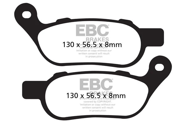 FA458HH EBC Full Sintered Brake Pads (Rear)