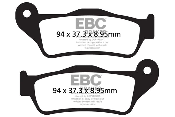 FA643HH EBC Full Sintered Brake Pads (Rear)