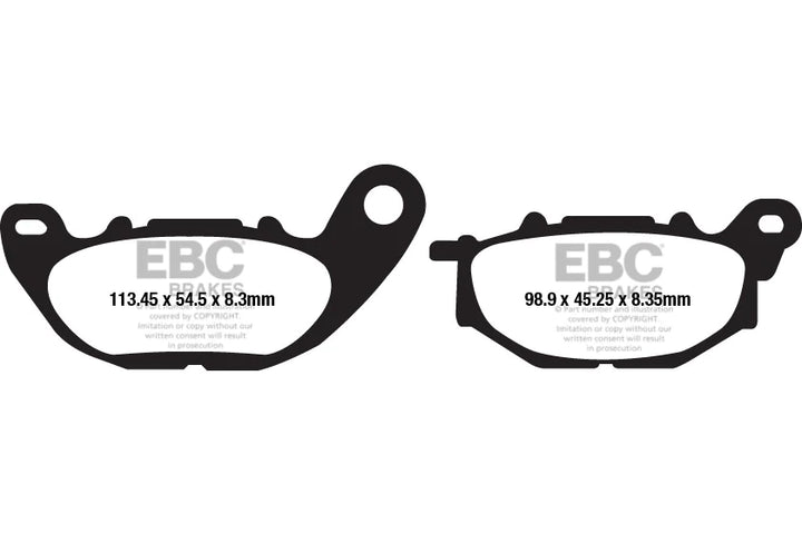 FA663HH EBC Full Sintered Brake Pads (Front)