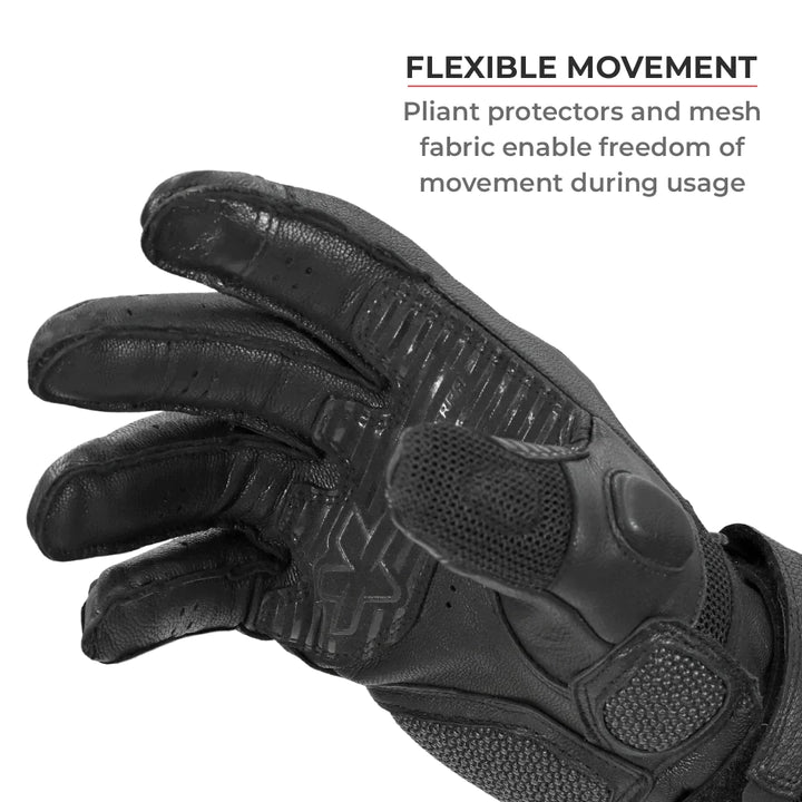 Viaterra- Kruger Full Gauntlet Riding Gloves- Camo