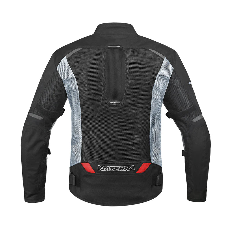 ViaTerra- Miller Mesh Riding Jacket- Red – Biker's Pad