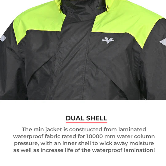 Viaterra P300– Motorcycle Rain Jacket