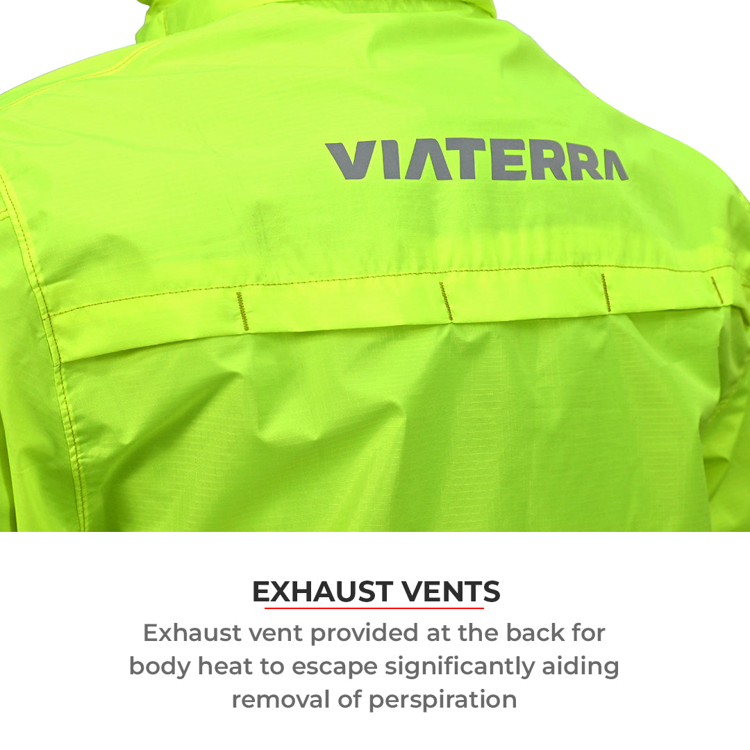 ViaTerra- B100 Rain Jacket Pro- Green