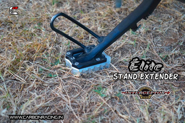 INTERCEPTOR 650 / GT 650- Kick Stand Extender- By Carbon Racing