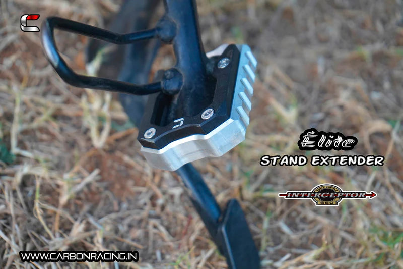 INTERCEPTOR 650 / GT 650- Kick Stand Extender- By Carbon Racing