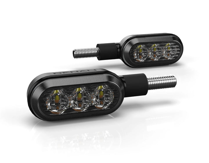 DENALI T3 Switchback LED Pods Dual Colour– Indicator/DRL – Front – M8 Mount