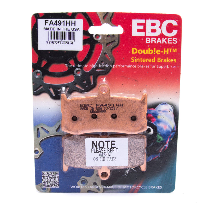 FA491HH EBC Full Sintered Brake Pads (Front)