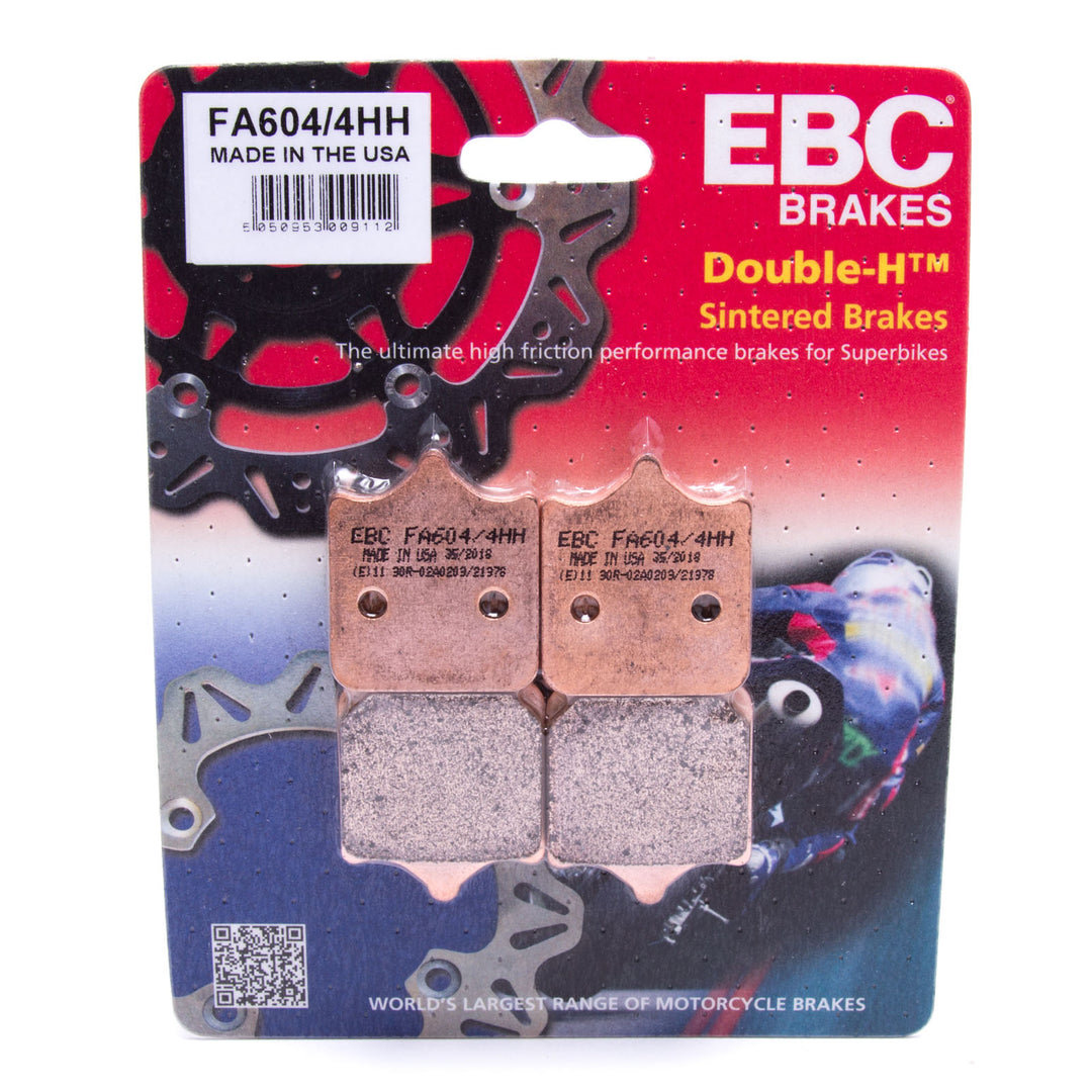 FA604/4HH EBC Full Sintered Brake Pads (Front)