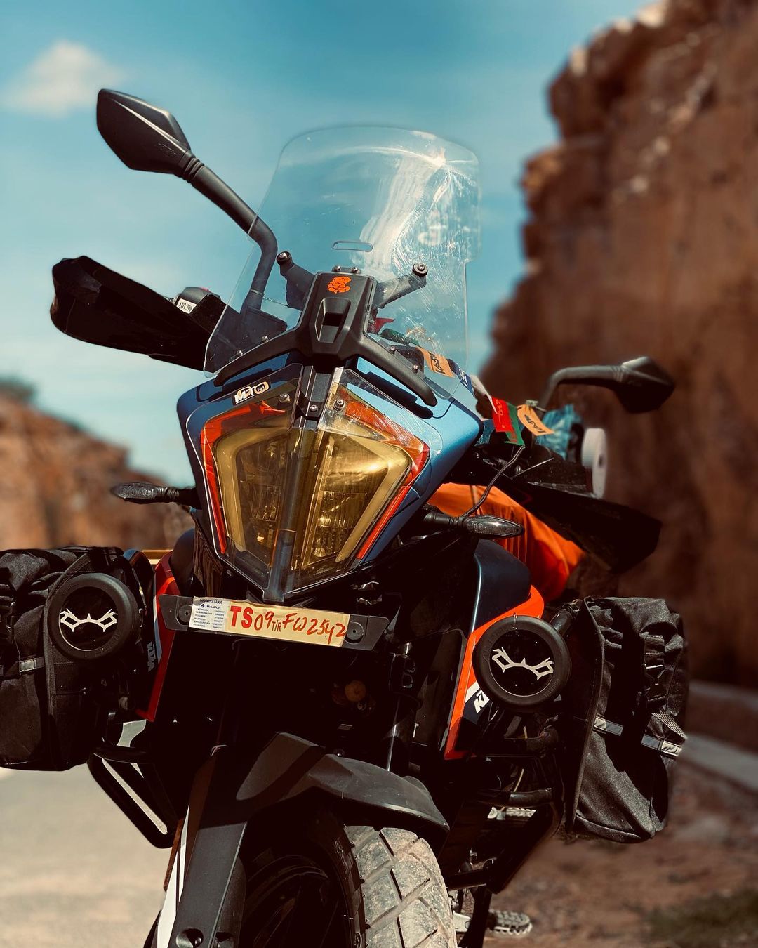 KTM ADV 390- V2 Adventure Wind Shield. By Inscape Dreamz