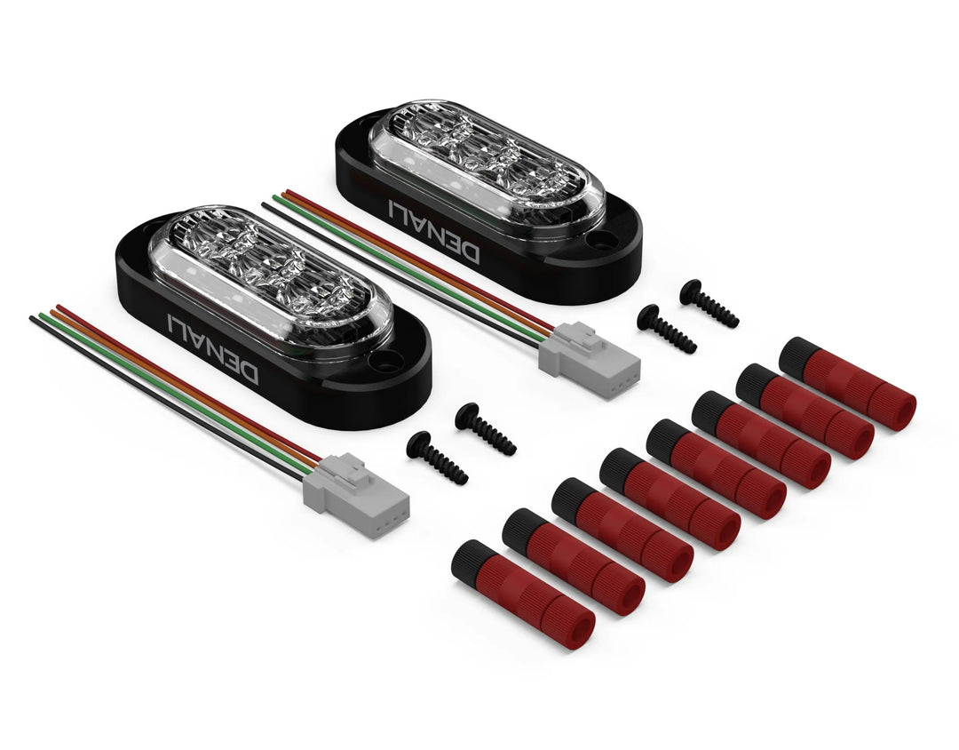 DENALI T3 Switchback LED Pods Dual Colour– Indicator/Brake – Rear