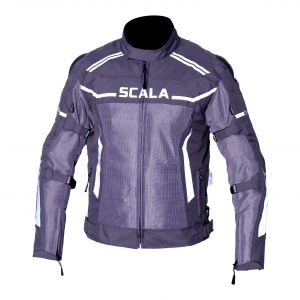 Scala- Thunder Riding Jacket- Grey