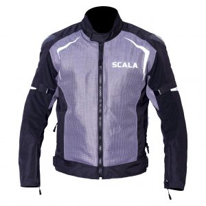 Scala- Marvel Riding Jacket- Black Grey