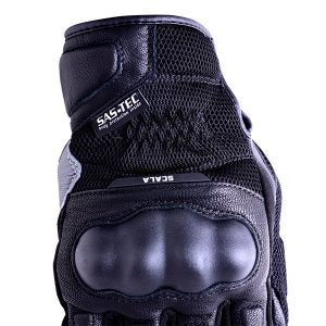 Scala- Viper Riding Gloves- Black HiViz