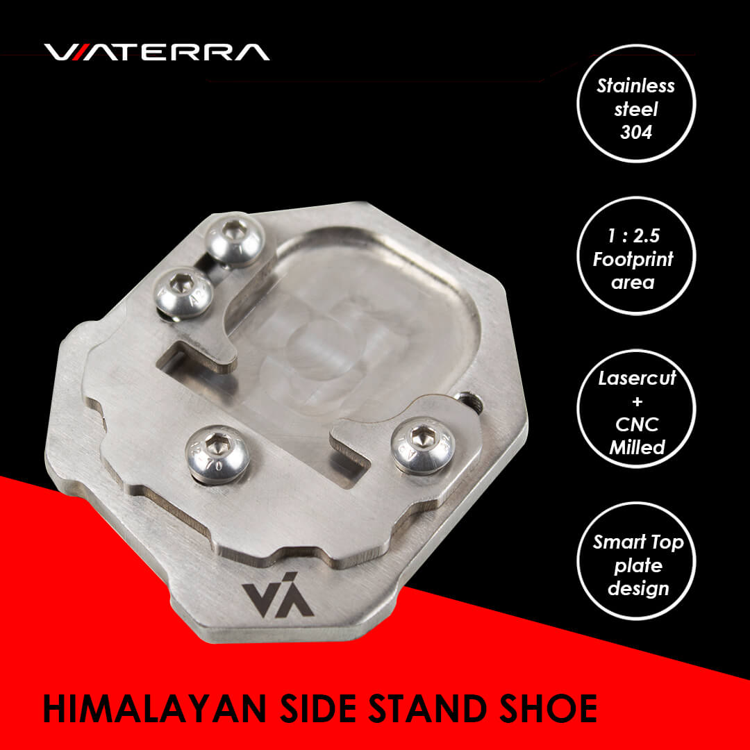 ViaTerra- Side Stand Shoe- RE Himalayan