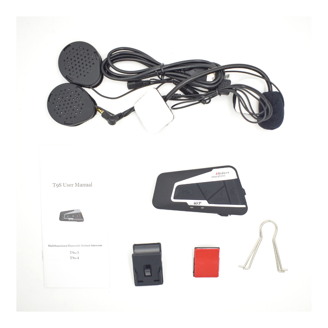 ROUTE95- T9S-V4 Helmet Mounting Kit