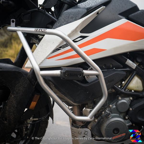 ZANA- Crash Guard with Slider- KTM 250/390 Adventure