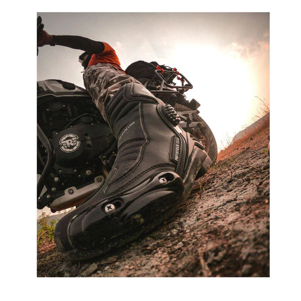 MotoTech-Asphalt v2.0 Riding Boots - Short