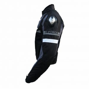 Scala- X Force Riding Jacket- Black Grey