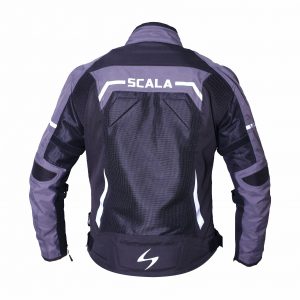 Scala- Thunder Riding Jacket- Black Grey