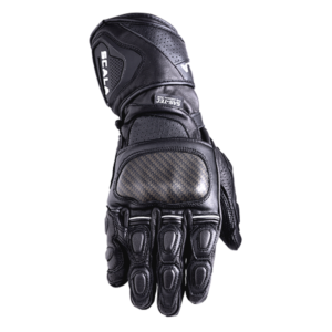 Scala- Trekker Full Gauntlet Riding Gloves- Black