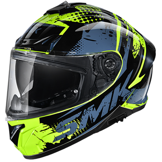 SMK- Typhoon Grunge- Full Face Helmet