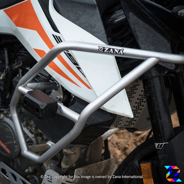 ZANA- Crash Guard with Slider- KTM 250/390 Adventure