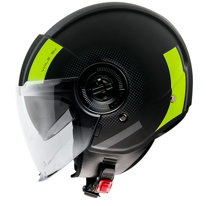 MT- Viale SV- Phantom C3 Matt Fluorescent yellow- Open Face Helmet