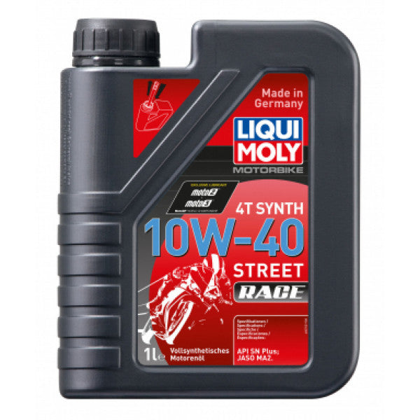 LIQUI MOLY- 4T Synth 10W-40 Street Race- 1L