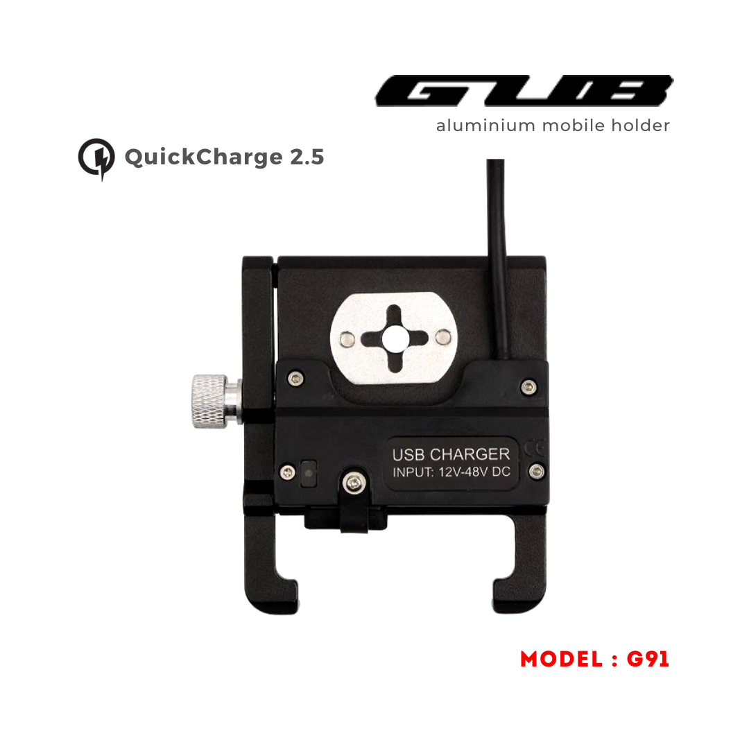 GUB- G91 Mobile Mount (2.5A Charger)