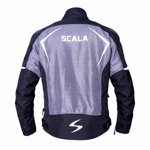 Scala- Marvel Riding Jacket- Black Grey