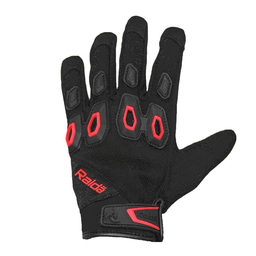 Raida- Avantur MX Riding Gloves- Red