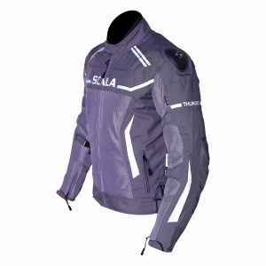 Scala- Thunder Riding Jacket- Grey