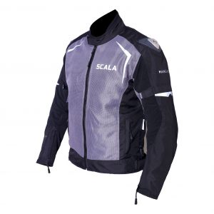 Scala- Marvel Riding Jacket- Black Grey