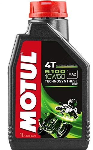 MOTUL- 5100 4T 10W50 SEMI SYNTHETIC- 1L