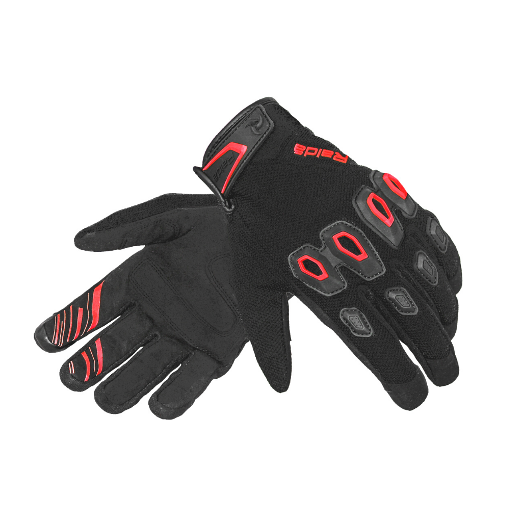 Raida- Avantur MX Riding Gloves- Red