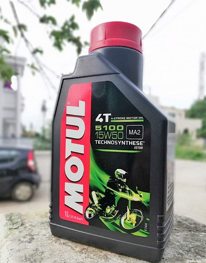 MOTUL- 5100 4T 15W50 SEMI SYNTHETIC- 1L