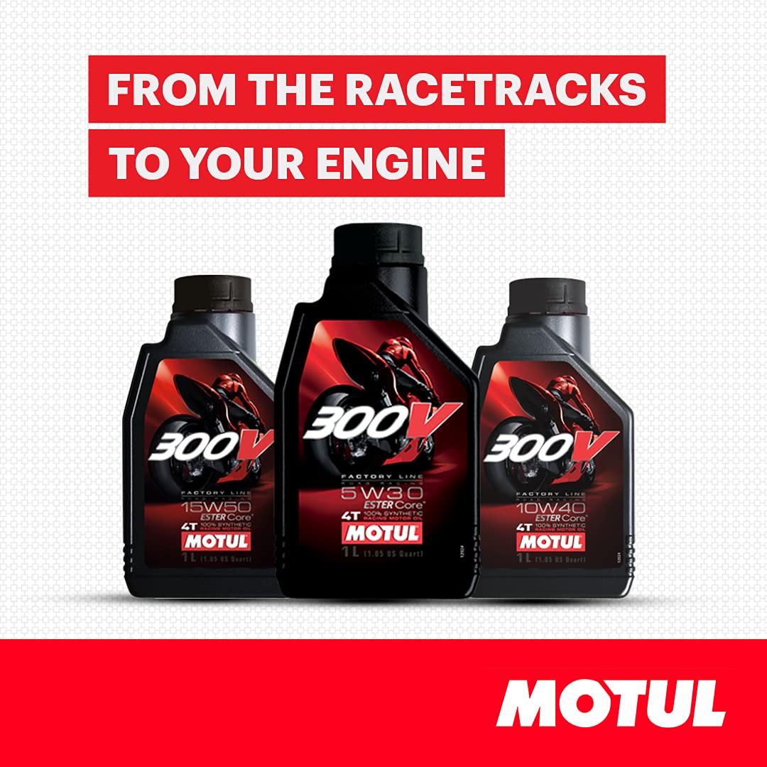 MOTUL- 300V FACTORY LINE 4T 5W30- 1L