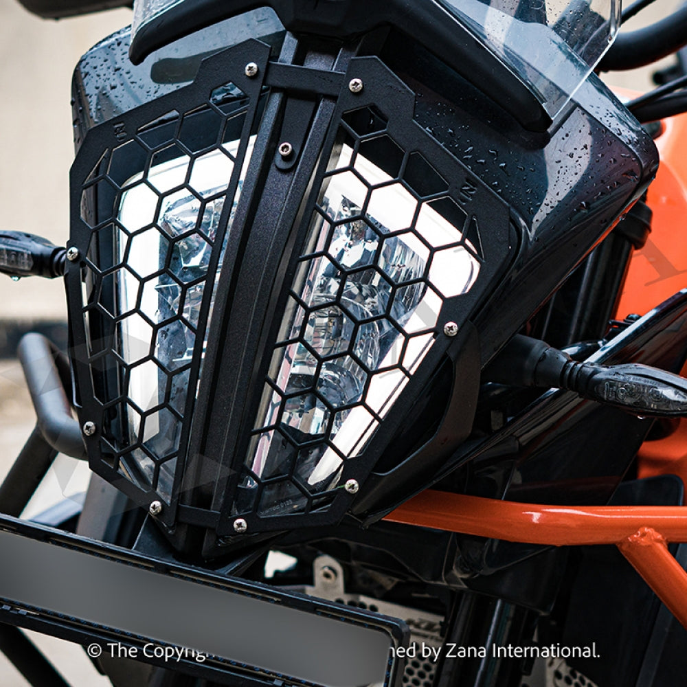 ZANA- Head Light Grill- Hexagonal- KTM 390 Adventure