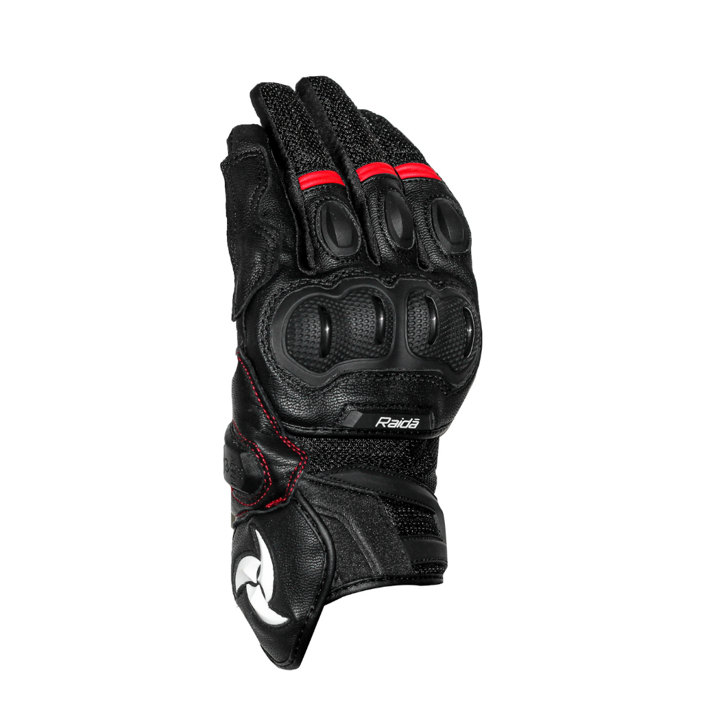 Raida- AirWave Riding Gloves- Red