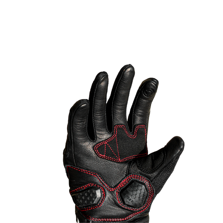 Raida- AirWave Riding Gloves- Red