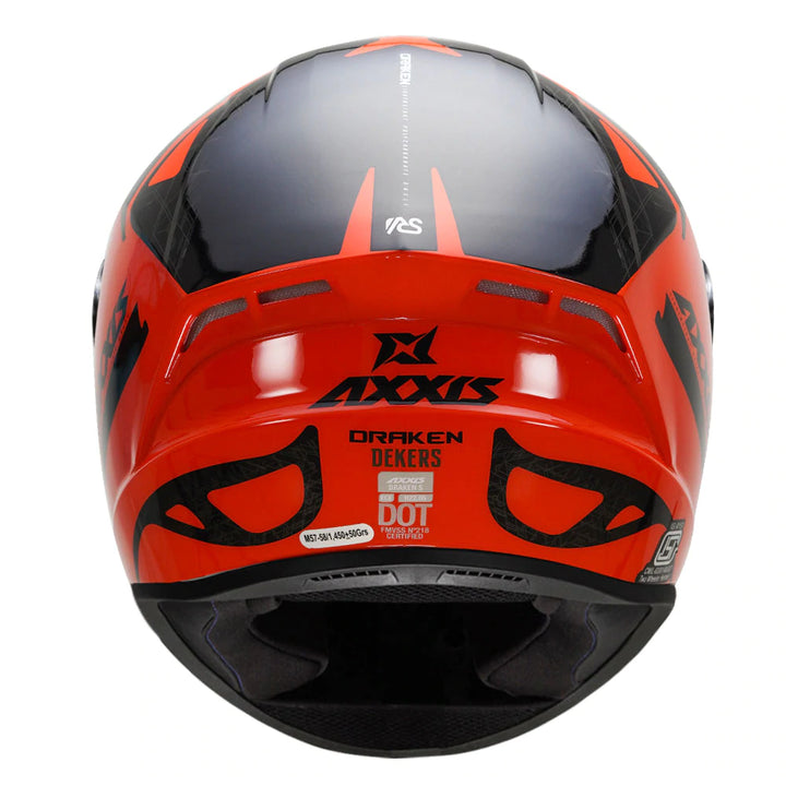 AXXIS- Draken S Dekers (Matt) Motorcycle Helmet