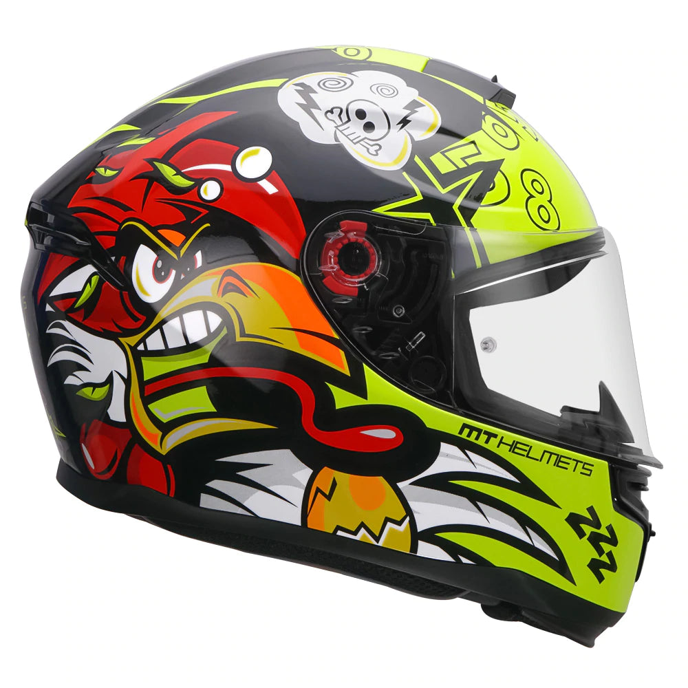 MT Hummer Braap (Gloss) Motorcycle Helmet