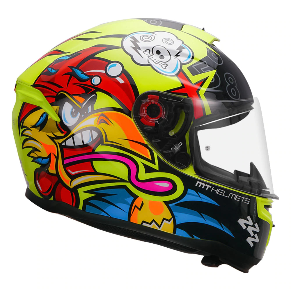 MT Hummer Braap (Gloss) Motorcycle Helmet