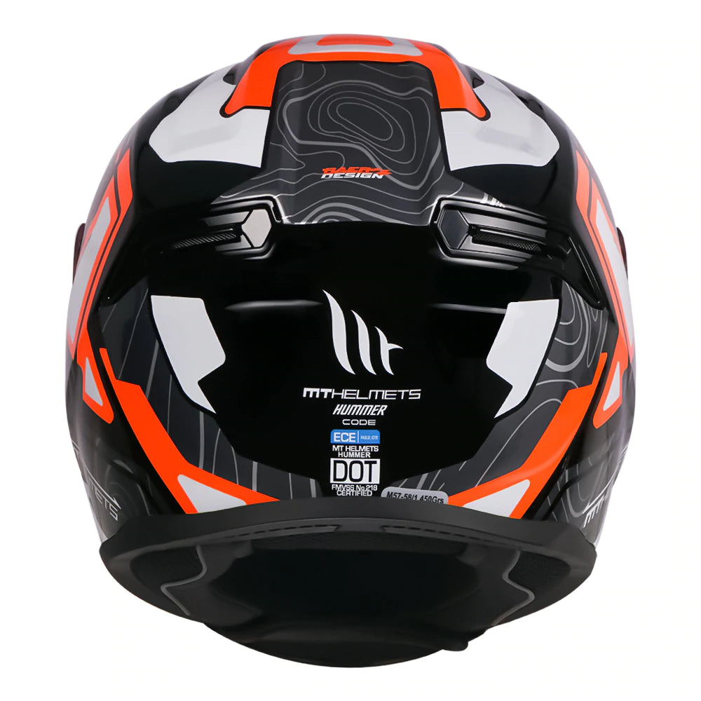 MT Hummer Code (Gloss) Motorcycle Helmet