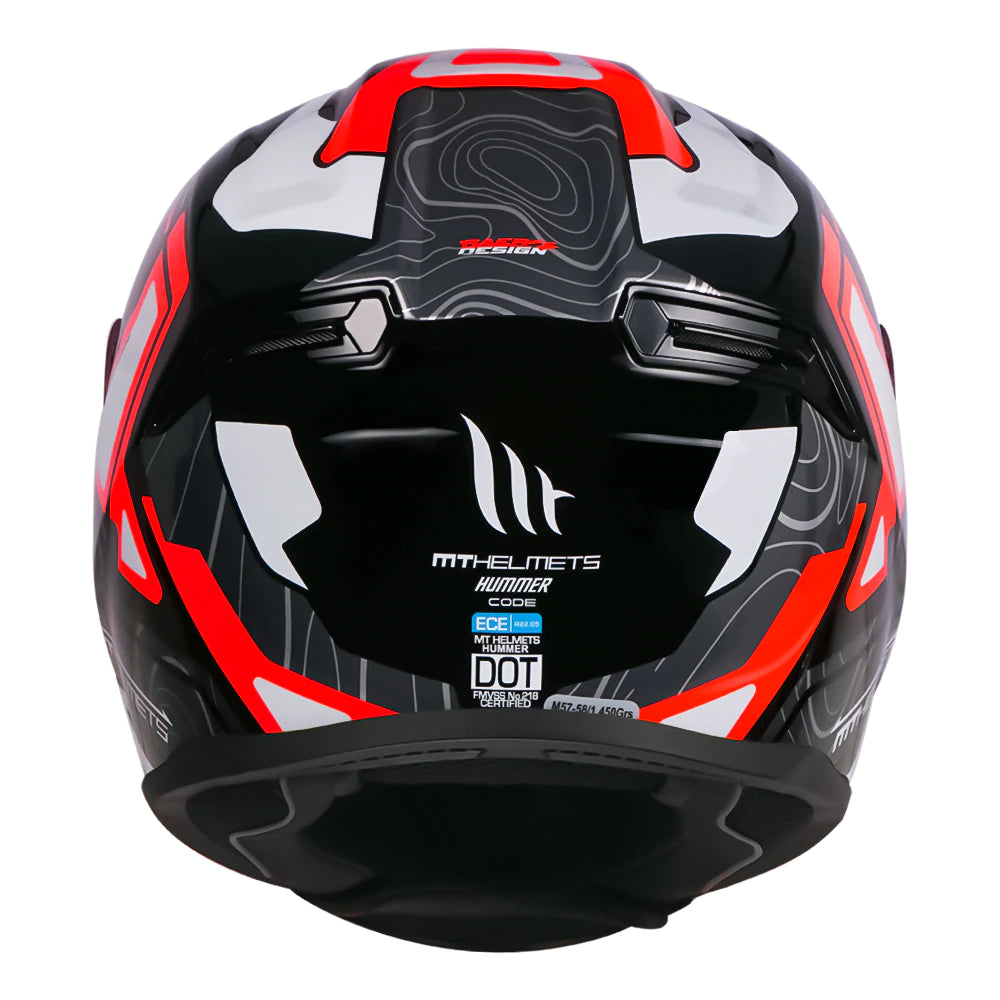 MT Hummer Code (Gloss) Motorcycle Helmet