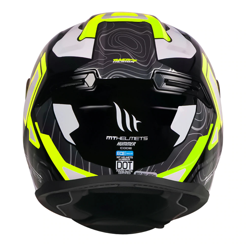 MT Hummer Code (Gloss) Motorcycle Helmet