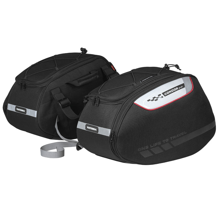 ViaTerra- Condor 2UP 100% Waterproof Saddle Bags- 64L